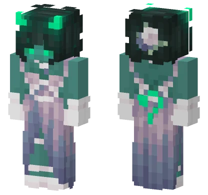 Demon Bride Minecraft skin
