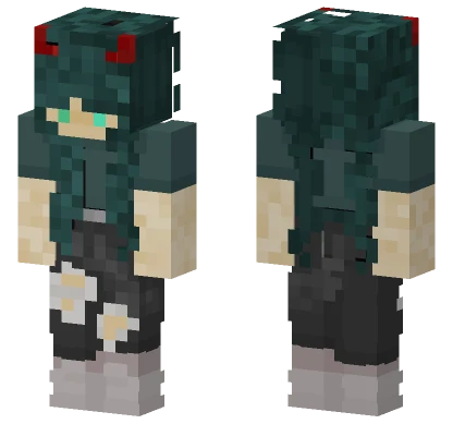 Demon Girl Minecraft skin