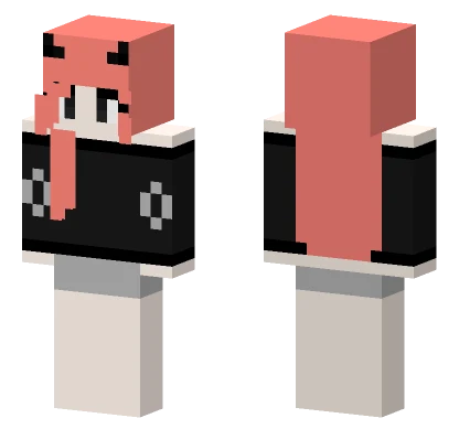 Demon Girl Minecraft skin