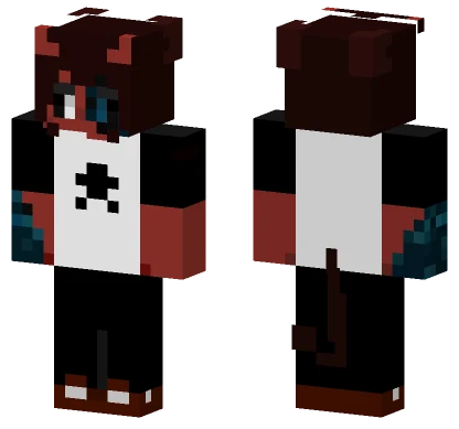 Demon In The World Minecraft skin