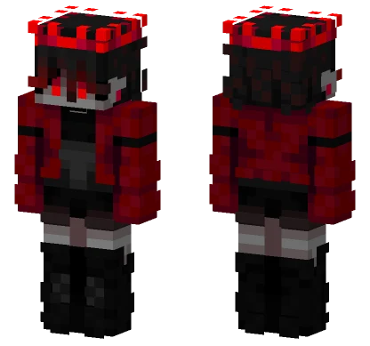 Demon King Modest Persona Minecraft skin