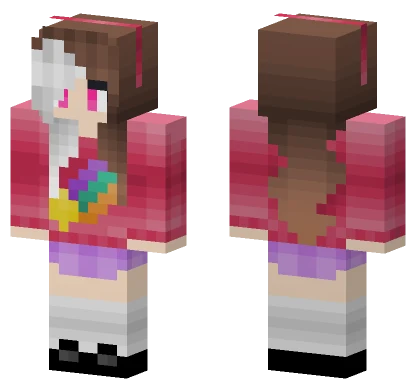 Demon Mabeline Minecraft skin