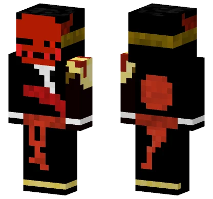 Demon Mask Skin Minecraft skin