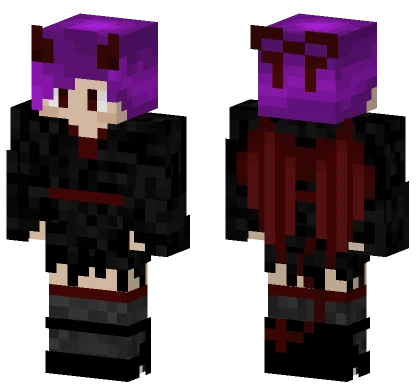 Demon Max Minecraft skin