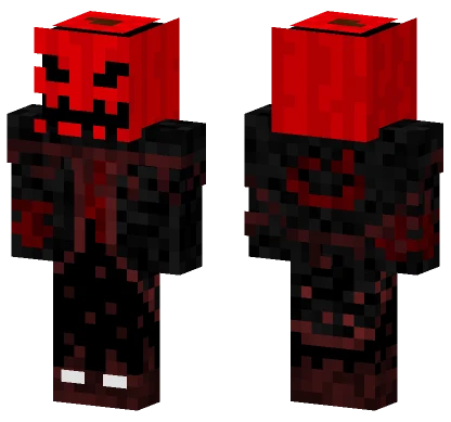 Demon Pumpkin Of Hell Minecraft skin