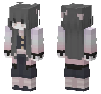 Demon Slayer 1 Minecraft skin