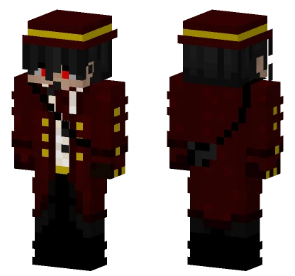 Demonic Traveler Minecraft skin
