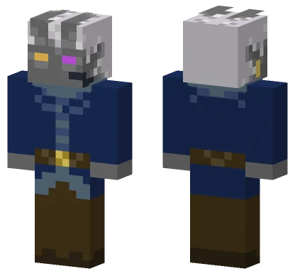 Denim Jacket Cowboy Minecraft skin