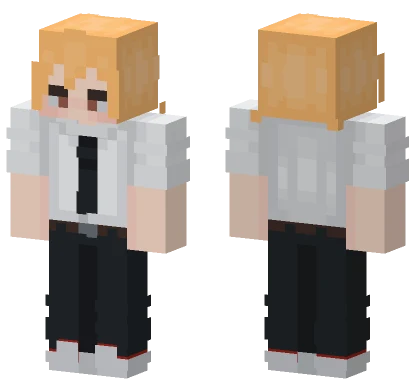 Denji 3 Minecraft skin