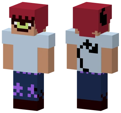 Denne V2 Minecraft skin