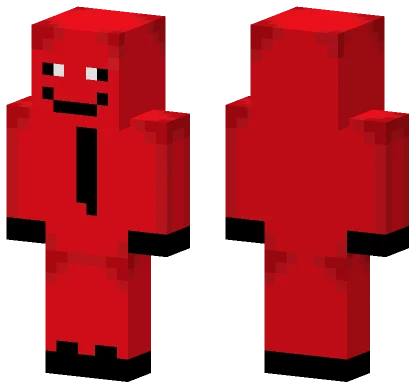 Derpy All Red Minecraft skin