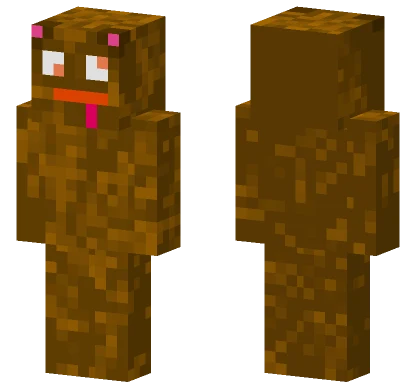 Derpy Bear Dog Creature Minecraft skin