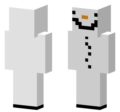 Derpy Snowman Minecraft skin
