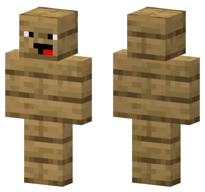 Derpy Wood Planks Skin Minecraft skin