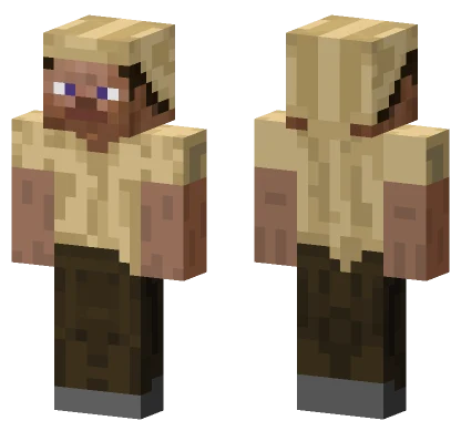 Desert Steve Before Husk Minecraft skin
