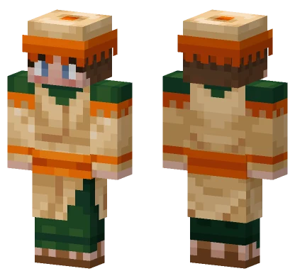 Desert Villager Minecraft skin