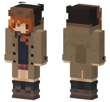 Detective Bea Minecraft skin