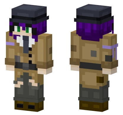 Detective Goose Minecraft skin