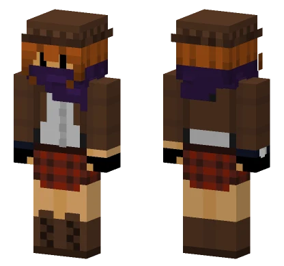 Detective Lily Minecraft skin