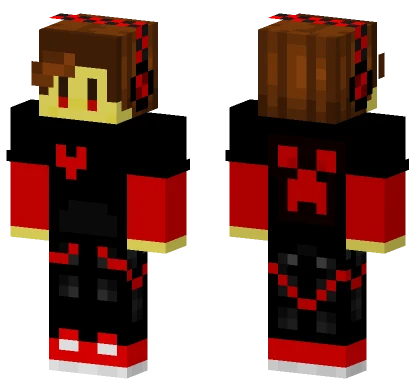 Determination Gamer Minecraft skin