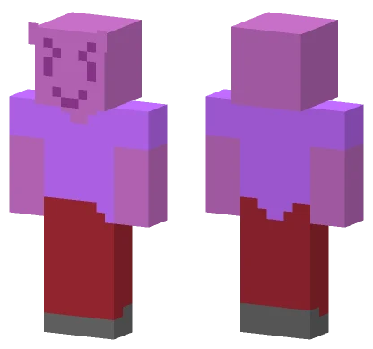 Devil Emoji Minecraft skin
