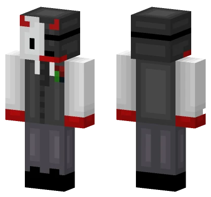 Devil Of Serious Business Minecraft skin