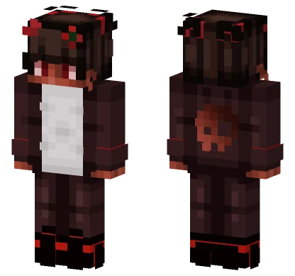 Devils Servant W Effects Minecraft skin