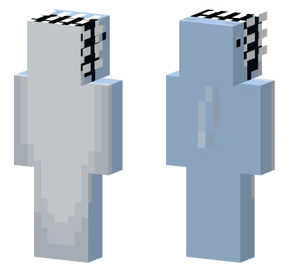 Diagonal Shark Minecraft skin