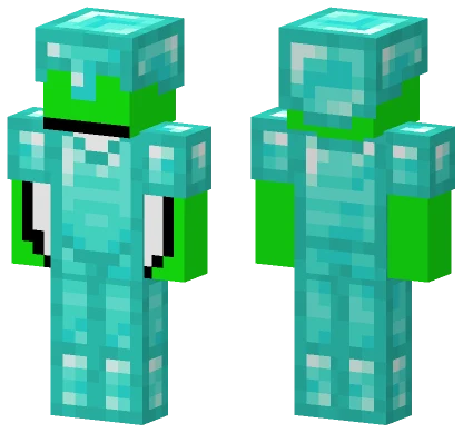 Diamond Armor Suit Minecraft skin