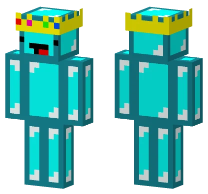 Diamond Block Monster Minecraft skin