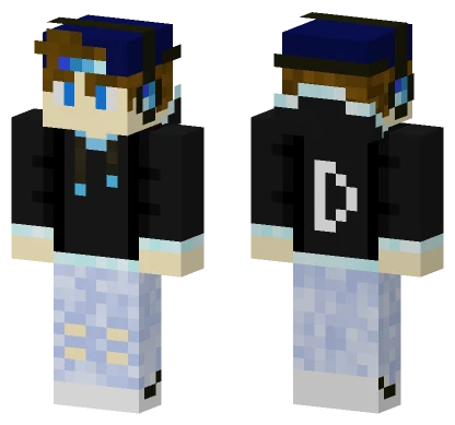 Diamond D Minecraft skin