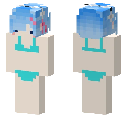 Diamond Swimwear Minecraft skin