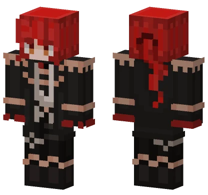 Diluc Edited Minecraft skin