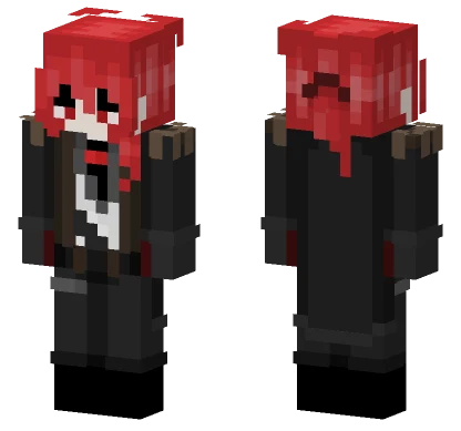Diluc Ragnvindr Minecraft skin