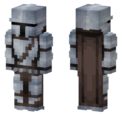 Din Djarin The Mandalorian Minecraft skin