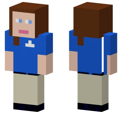 Dina From Superstore Minecraft skin