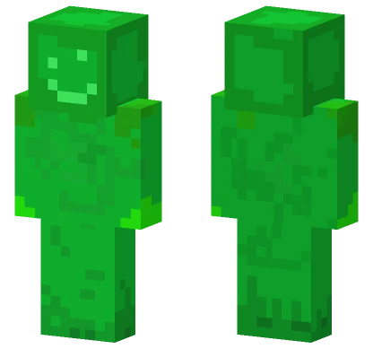 Dingo Green Man Minecraft skin