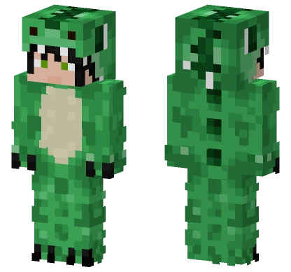 Dino Costume Minecraft skin