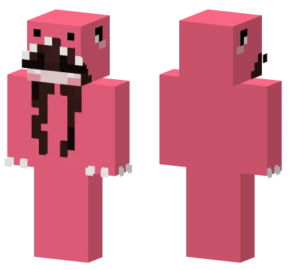 Dino Girl Minecraft skin