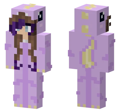 Dino Wispy Minecraft skin