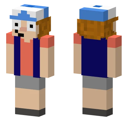 Dipper Pines Minecraft skin