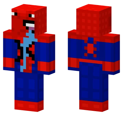 Dirpy Spiderman Minecraft skin