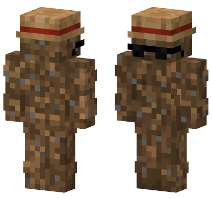 Dirt Block Skin Minecraft skin