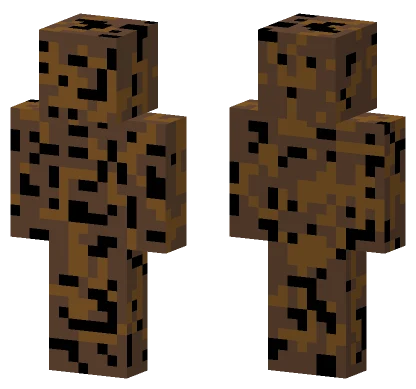 Dirt Block Skin Minecraft skin