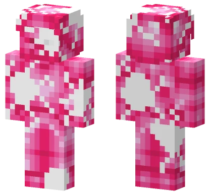 Disappearing Rose Steve Minecraft skin
