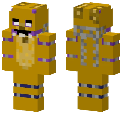 Disfraz De Springtrap Minecraft skin