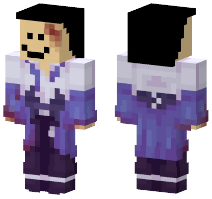 Disheveled Quackity Wound Minecraft skin