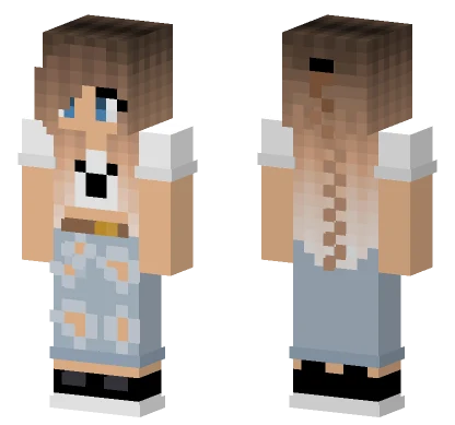 Disney Kort Shirt Minecraft skin