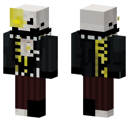 Dnd Skeleton Bard Metal Minecraft skin