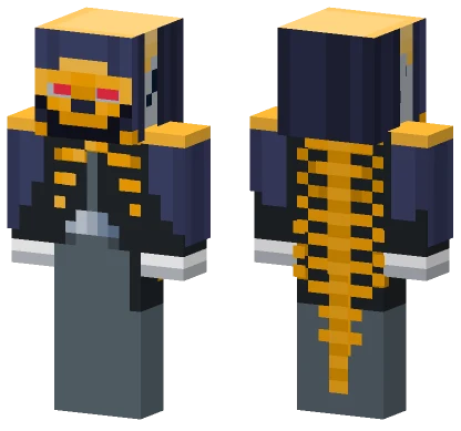 Dnd Vampire Necromancer Wizard Male Minecraft skin